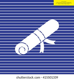 Certificate (diploma) icon