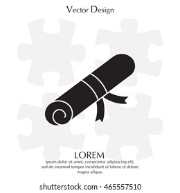 Certificate (diploma) icon