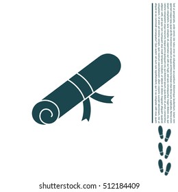 Certificate (diploma) icon