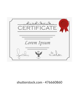 certificate diploma paper