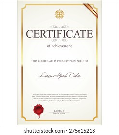 Certificate or Diploma template