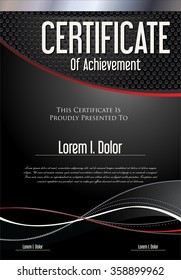 Certificate or diploma template