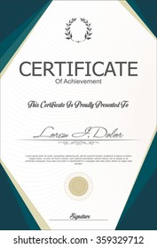 Certificate or diploma template