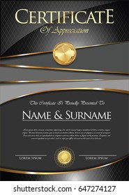 Certificate or diploma template 