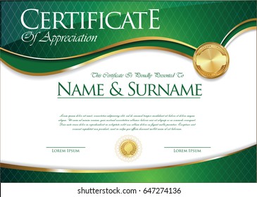Certificate or diploma template 