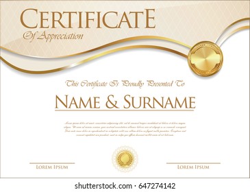 Certificate or diploma template 