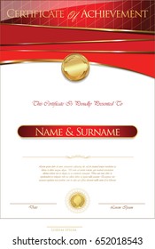 Certificate or diploma template