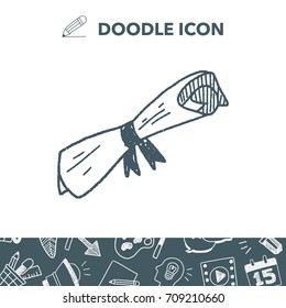 certificate doodle