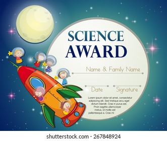 Diseño de plantillas de certificado de excelencia para la ciencia