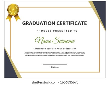 certificate for graduation for school and colleges