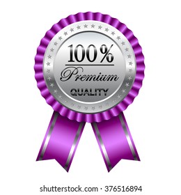 The certificate guarantees the best quality silver medals on ribbons.