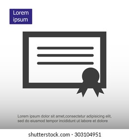 certificate  icon