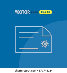 Certificate icon