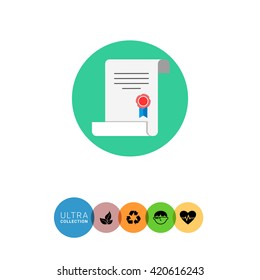 Certificate icon
