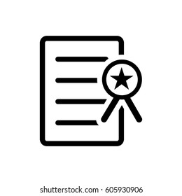 Certificate icon