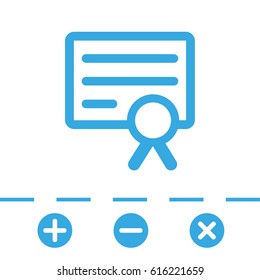 Certificate icon