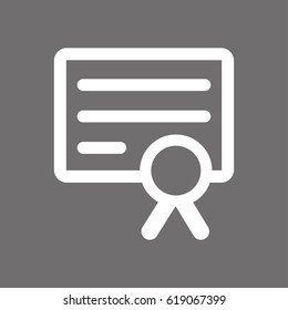 Certificate icon