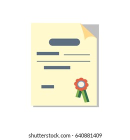 certificate icon