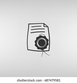 certificate icon