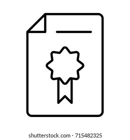 Certificate icon