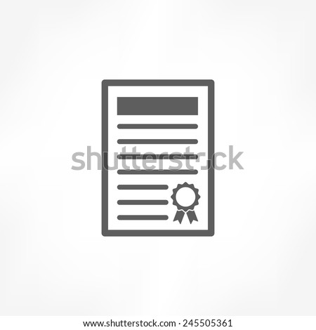 certificate icon