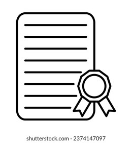 Certificate Icon Design For Personal And Commercial Use