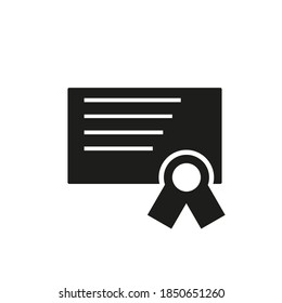 Zertifikat-Icon-Element der Zahnarztsymbol für mobiles Konzept und Web-Apps. Das Thin Line Zertifikat Icon kann für Web und Mobile verwendet werden. Premium-Symbol auf weißem Hintergrund