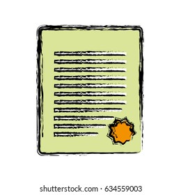 certificate icon image
