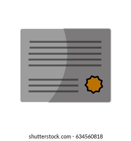 certificate icon image