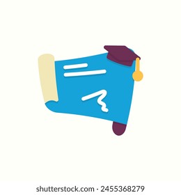 Icono de certificado, ícono aislado en fondo claro, perfecto para Sitio web, blog, logotipo, Diseño gráfico, redes sociales, UI, App móvil