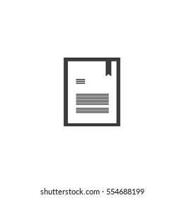 certificate icon. sign design