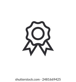 Certificate icon. Vector certificate icon. Premium quality. Premium quality. Achievement badge. Quality mark. Approved. Achievement badge. Contract icon. Agreement. Quality seal. Patent sign. Seal.