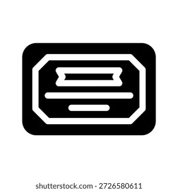 Certificate Icon Vector Symbol Design Illustration