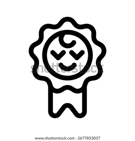 Certificate Icon Vector Symbol Design Illustration