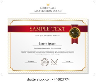 certificate illustration