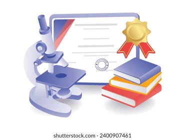 Certificate of laboratory experiment results
