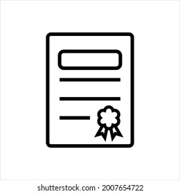 Vektorsymbol-Symbol-Design der Lizenz