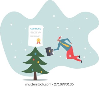 Certificado de tomar curso, premio por excelente trabajo o documento de diploma, sello de Licencia o educación certificado. Sobre un hombre y su vida.