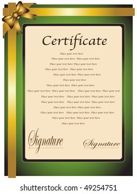 Certificate Paper for Congratulation
