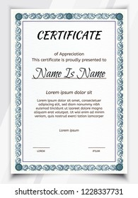 
Certificate Potrait and Landscape. Template diploma border.
Award background Gift voucher.
