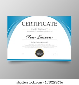 Certificate Premium template awards diploma background vector modern value design and layout luxurious.cover leaflet elegant horizontal Illustration in size pattern.
