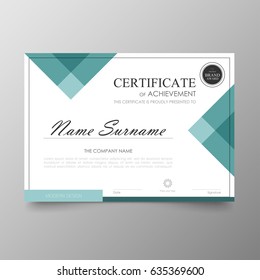 Certificate Premium template awards diploma background vector modern value design and layout luxurious .cover leaflet elegant horizontal Illustration in size pattern.
