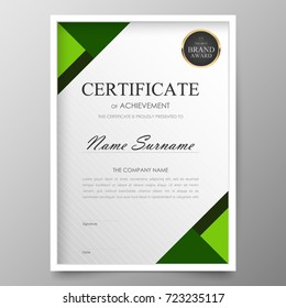 Certificate Premium template awards diploma background vector modern value design and layout luxurious.cover leaflet elegant vertical Illustration in size pattern.