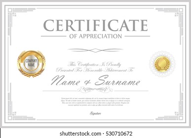 27,618 Grey certificate border Images, Stock Photos & Vectors ...