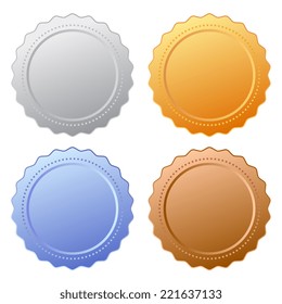 Certificate seal icon