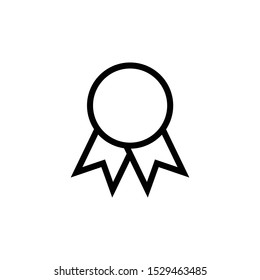 Certificate Symbol Icon Vector Illustration