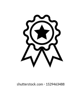 Certificate Symbol Icon Vector Illustration
