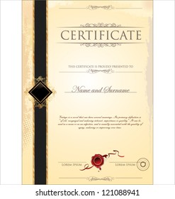 Certificate template