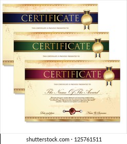 Certificate template