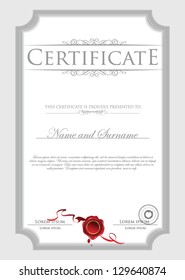 Certificate template